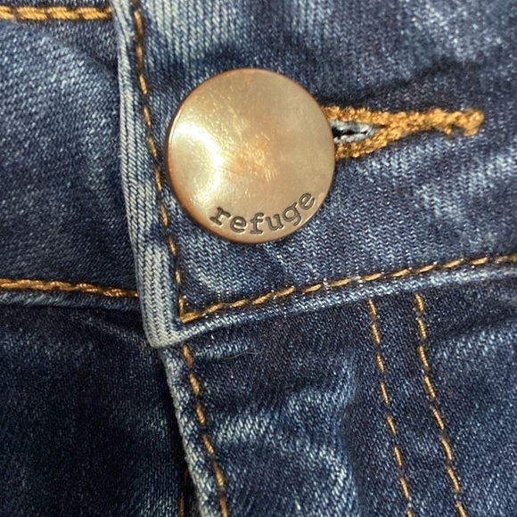 Refuge Hi-Rise Ankle Length Dark Wash Jeans - Picture 6 of 7